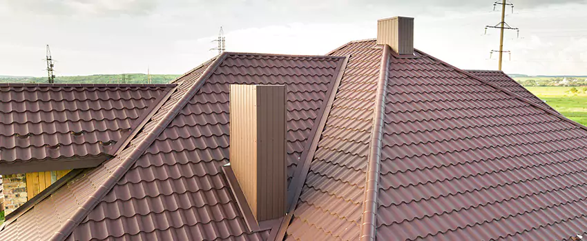 Residential Chimney Flashing Restoration in Dania Beach, FL