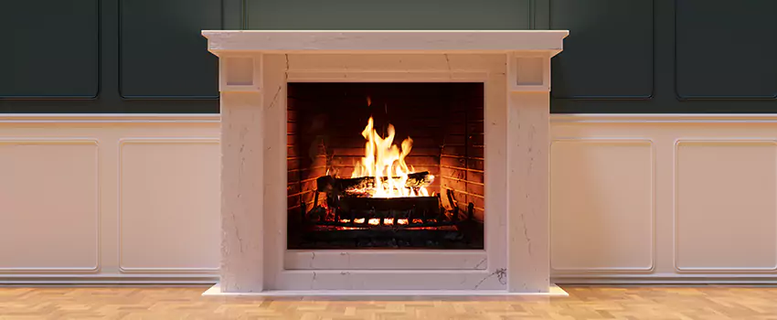 Open Flame Wood-Burning Fireplace Installation Services in Dania Beach, Florida