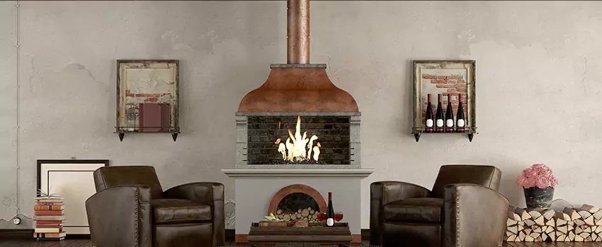 Thelin Hearth Products Providence Pellet Insert Fireplace Installation in Dania Beach, FL