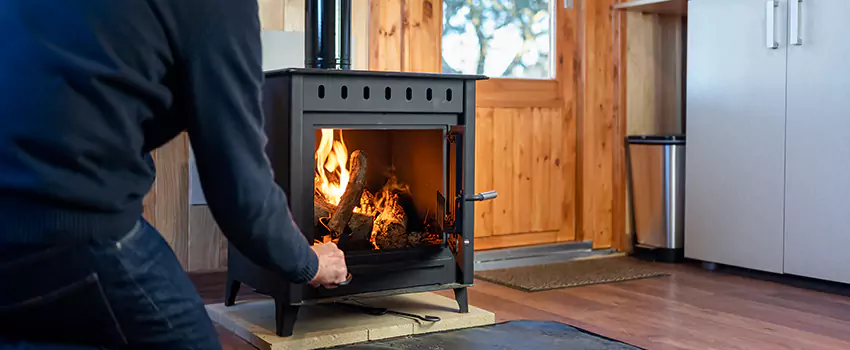 Open Hearth Wood Fireplace Installation in Dania Beach, FL