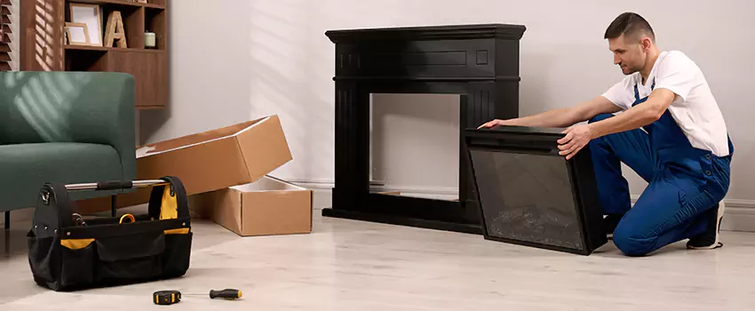 Old Rusted Metal Fireplace Repair And Replacement in Dania Beach, FL