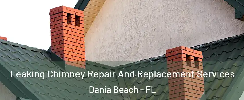 Leaking Chimney Repair And Replacement Services Dania Beach - FL